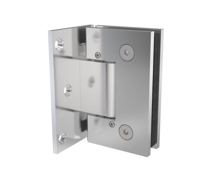 RG-931 Shower hinge dull chrome back