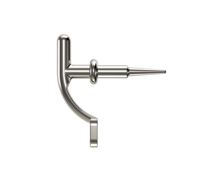 Tail hook for storm hook-nickelplated