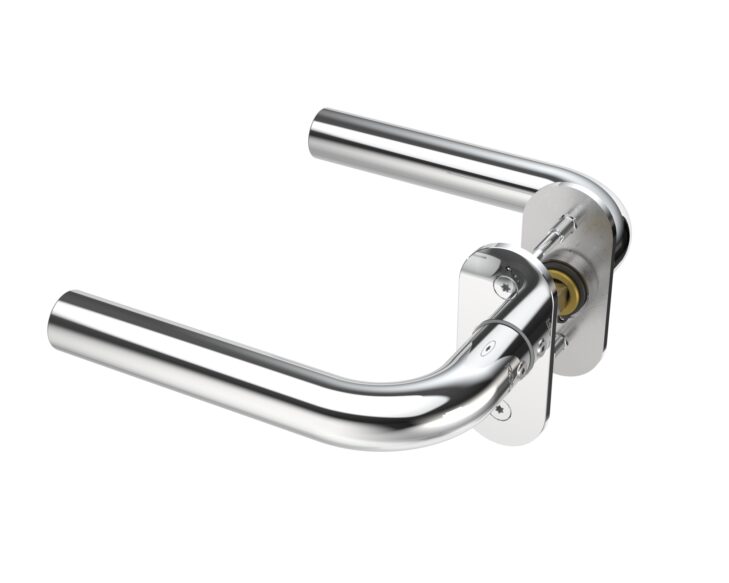 LH-201 Lever handle, polished