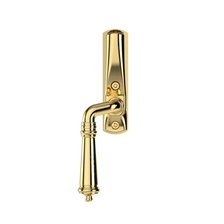 Ingarö-window-door-handle-left-brass