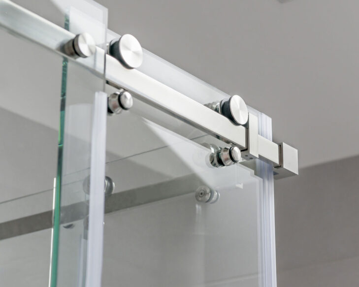 Prestige sliding door fittings-chrome