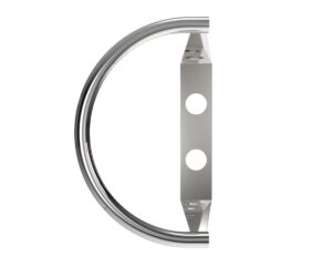 SLUG 18 pull handle-polished stainless steel