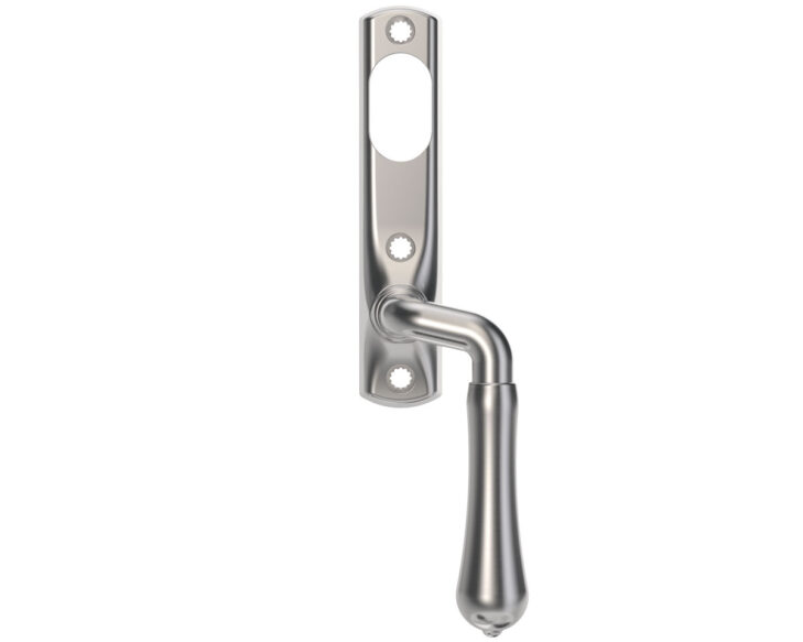 Björkö window handle WH-B 301T R M in satin