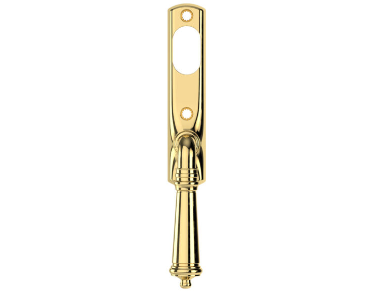 Ingaro window handle WH-I 301T S M in brass