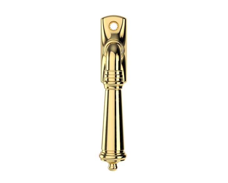 Ingaro window handle WH-I 30 S M in brass