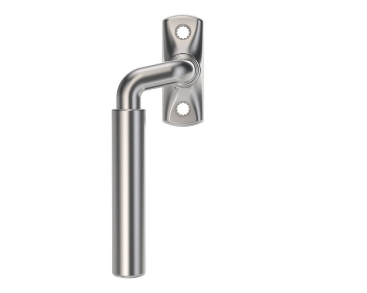 Prasto window handle WH-P 30 L M in satin