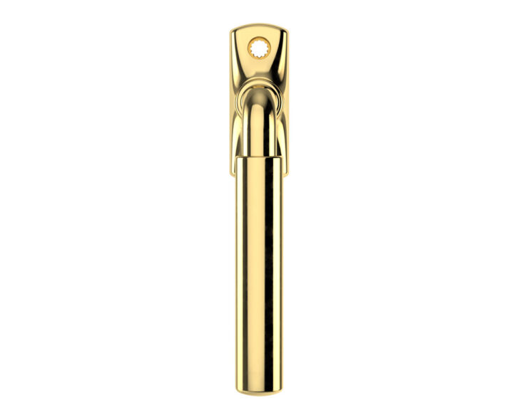 Prasto window handle WH-P 30 S M in brass