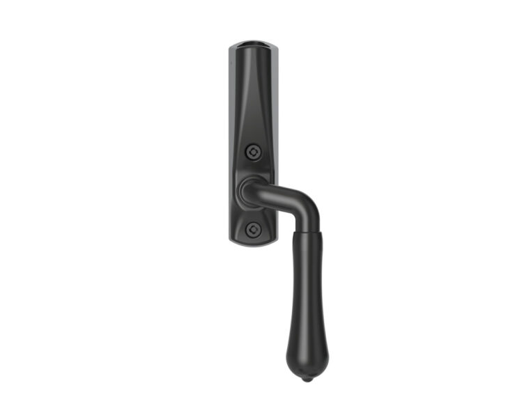 Björkö window handle WH-B 3010 R M in black